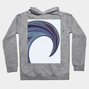 A Simple Crashing Wave Hoodie